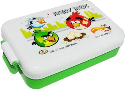 ANGURR CHATAKA PATAKA GREEN 2 Containers Lunch Box