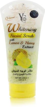 YC Imported Whitening Facial Scrab with Lemon And Honey Scrub