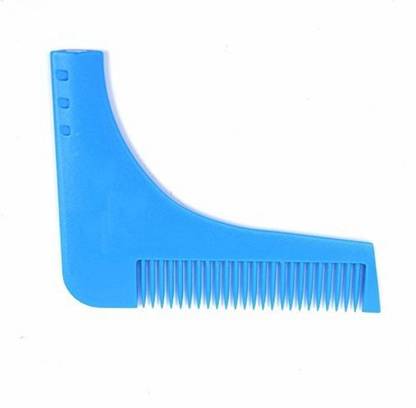 Inditradition Beard Trimming Comb For Perfect Beard Lines & Styling, Blue