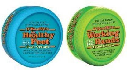 O'Keeffe's Hand And Foot Cream Working Hands Hand Cream& Healthy Feet Foot Cream