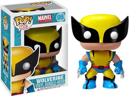 Funko Pop Marvel - Wolverine Bobblehead Figure 05 (Multicolor)