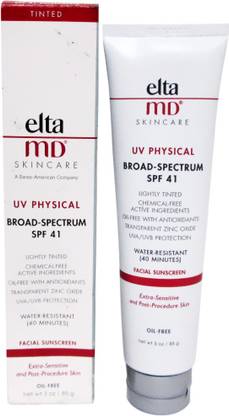 EltaMD Sunscreen - SPF 50 PA+++ Uv Physical Broad Spectrum