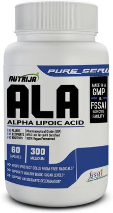 NutriJa ALPHA-LIPOIC-ACID-CAPSULES-300MG