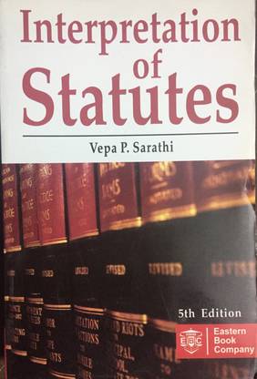 Interpretation of Statutes