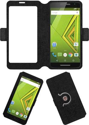 ACM Flip Cover for Motorola Moto X Play