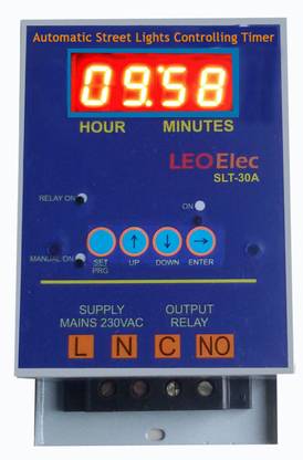 Leo Street light timer Programmable Electronic Timer Switch