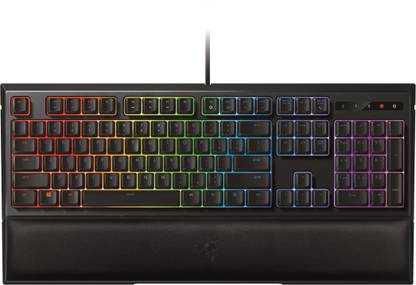 Razer Ornata Chroma – Multi-color Membrane  Wired USB Standard Gaming Keyboard Compatible with Desktop, Laptop, Mac