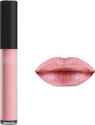 JEFFY Matte Lipstick, Shade (6 ml,Light Pink)