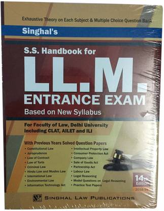 S.S. Handbook For LLM Entrance Exam Based On New Syllabus