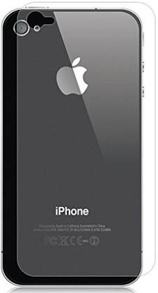 BlackBug Tempered Glass Guard for Apple iPhone 4s Back Screen Protector,Screen Guard,(Clear HD) 0.3mm, 2.5D