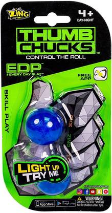 Zing Toys THUMB CHUCKS, Control the roll