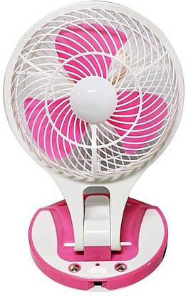 CRETO Latest zet speed mini fan with led light on front ut 5580 USB Fan