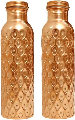 BRAJIKA 2000 ml Copper Bottle