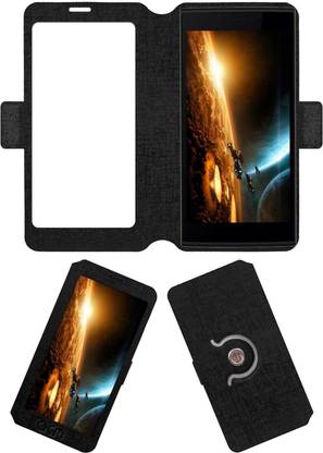 ACM Flip Cover for Micromax Canvas Play 4g Q469
