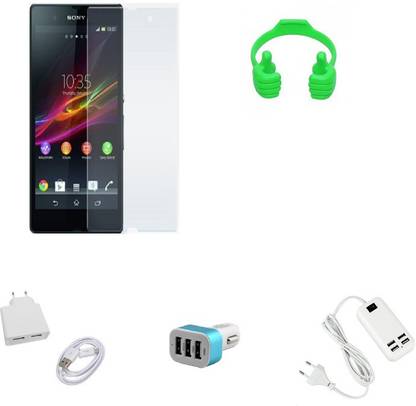 PHONICZ RETAILS Screen Protector Accessory Combo for Sony Xperia Z