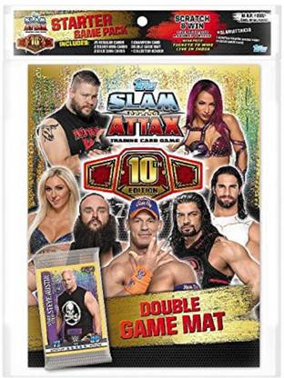 Topps WWE Slam Attax 10 TCG Collection Starter Game Pack, Multi Color