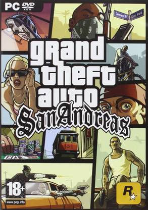 Grand Theft Auto San Andreas ( DISC )( NO DOWNLOAD REQUIRED) HD Edition