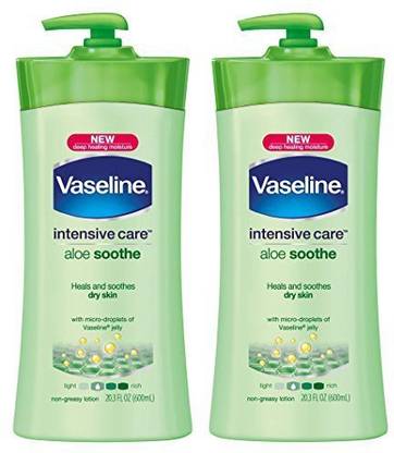 Vaseline Aloe Fresh Body Lotion With Aloe & Cucumber