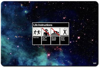 IDEOL STYLISH DESIGNER MOUSE PAD -MO968 Non Slip Base Mousepad