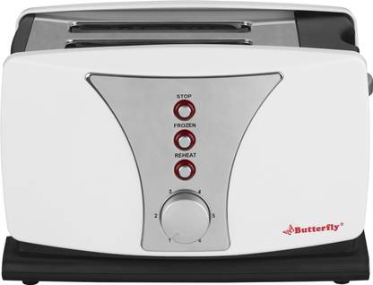 Butterfly BSTP17-18A 800 W Pop Up Toaster