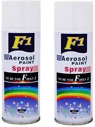 F1 Auto White Spray Paint 3 ml