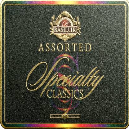 Basilur 70835 Unflavoured Black Tea Bags Box