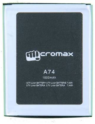 Micromax Mobile Battery For  A74 A74
