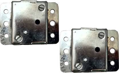 HLI 4 lever locker lock (pack of 2)(round 2 keys) (chrome plated keys)(size 59 m.m.) Lock