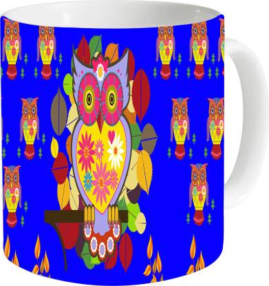 JIKRAA COFE-PRTD-MUG 010 Ceramic Coffee Mug