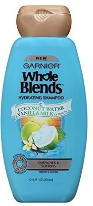 GARNIER Whole Blends Shampoo With Coconut Water & Vanilla Milk Extracts