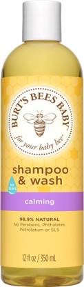 Burt's Bees Baby Shampoo & Wash, Calming Tear Free Baby Soap