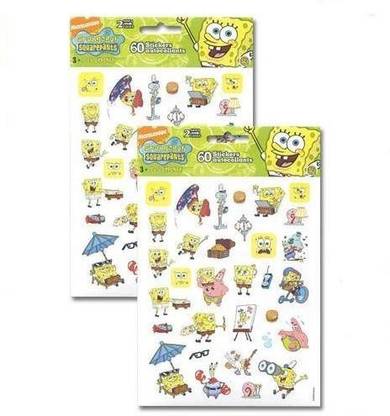 Nick Jr Spongebob Squarepants 120 Stickers