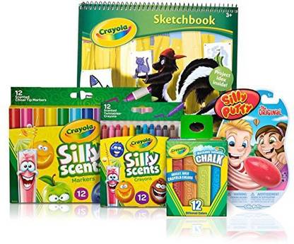 CRAYOLA Deluxe Easter Basket Goodies Kit