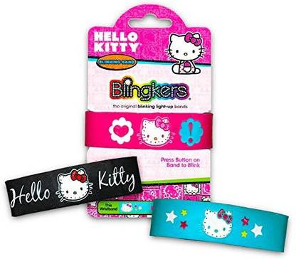 Hello Kitty Bracelet Set -- 3 Light Up Bracelets Featuring (Party Supplies, Party Favors)