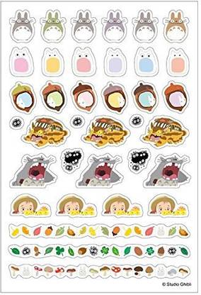 Studio Ghibli My Neighbor Totoro 2 Sheets Schedule Sticker For Planner Diary