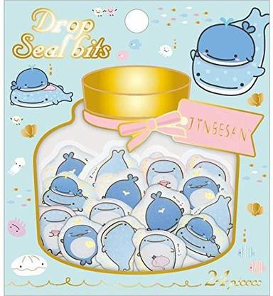Generic San X Jinbesan Whale Shark Drop Sticker Bit everyday together! se32006