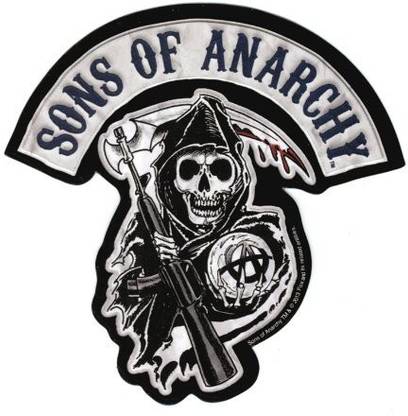 Animewild Sons Of Anarchy Patch Sticker