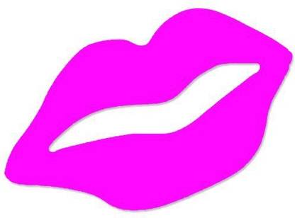 Generic Lips Tanning Body Stickers 100 Pack