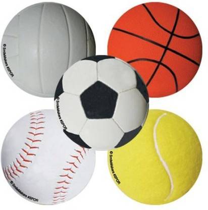 Smilemakers 100 - Sports Ball Stickers