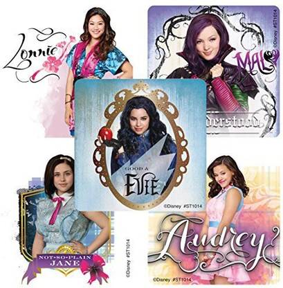 Smilemakers Disney Descendants Stickers - Prizes And Giveaways - 100 Per Pack
