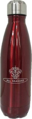 All Season All seasons Wave 1000 ml Bottle ,Flask (Pack of 1, (Red) 1000 ml Flask