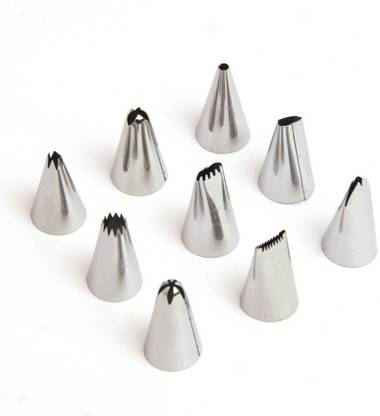 Skywalk 9 Pc Icing Piping Nozzles Cake Decorating Tool Set Kitchen Tool Set