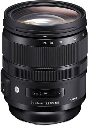 SIGMA 24-70mm F/2.8 DG OS HSM Art lens for Nikon Dslr Camera Standard Zoom  Lens