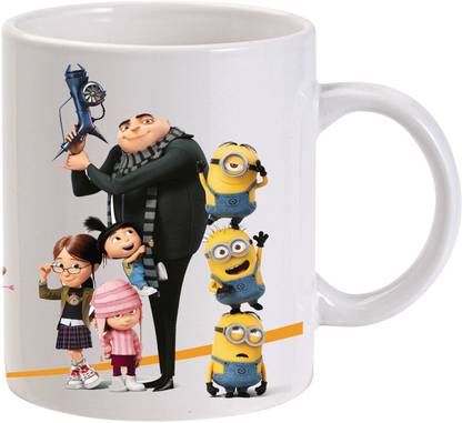 MUGKIN Despicable Me Ceramic Coffee Mug