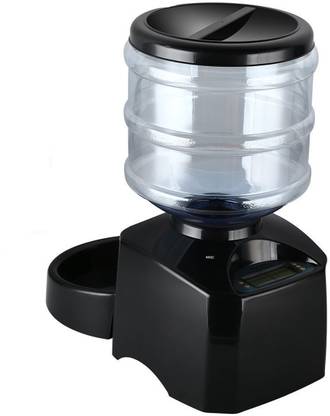 SRI High Quality 5.5L Automatic Pet Feeder Electronic Control Feeder with Big LCD Screen and Voice Record - For Cats and Dogs Pet Food Dispenser