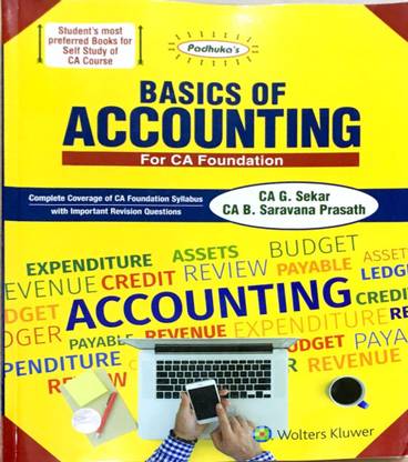 Basic Of Accounting For Ca Foundation