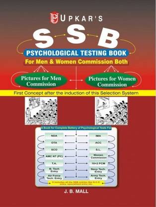 S.S.B. Psychological Testing Book  - First Concept After the Induction of this Selection System