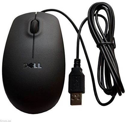 DELL MS111 Wired Ambidextrous Optical Mouse