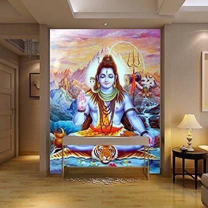 TOTAL HOME: SIZE (4FT * 4FT ) 3D Huge,religious statues Hindu god Wall Art Picture Canvas Painting Home Decor Wall Pictures for Living Room No Framed /Large Handpainted Lovers Rain Stree Tree Lamp Landscape Painting On Canvas Wall Art Picture For Home Decoration Wall Decor/ wall painting || photo / paintings || gift paintings big size || large paintings || painting for bedroom || paintings big size || paintings for living room large size || painting || poster 3D Poster