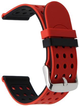 ACUTAS 24mm Silicone Rubber Watchband Double Side Wearing Strap for Sony Smartwatch 2 SW2 Smart Watch Strap